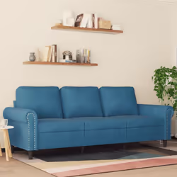 Questo divano a tre posti è il luogo ideale per chiacchierare, leggere, guardare la TV o semplicemente rilassarsi. È destinat ...