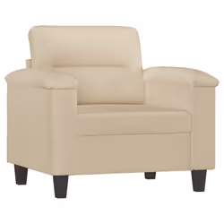 Poltrona Crema 60 cm in Microfibracod mxl 109410 - Vista aggiuntiva 2