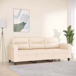 Questo divano a tre posti è il luogo ideale per chiacchierare, leggere, guardare la TV o semplicemente rilassarsi. È destinat ...