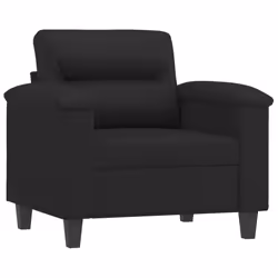 Poltrona Nera 60 cm in Similpellecod mxl 83376 - Vista aggiuntiva 2