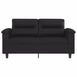Divano a 2 Posti Nero 120 cm in Similpellecod mxl 83377 - Vista aggiuntiva 3