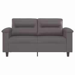 Divano a 2 Posti Grigio 120 cm in Similpellecod mxl 134036 - Vista aggiuntiva 3