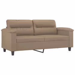 Divano a 2 Posti Cappuccino 140 cm in Similpellecod mxl 110045 - Vista aggiuntiva 2