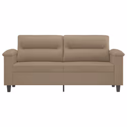 Divano a 2 Posti Cappuccino 140 cm in Similpellecod mxl 110045 - Vista aggiuntiva 3