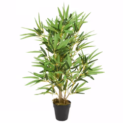 Questo albero di bambù artificiale sarà una scelta perfetta per abbellire il vostro ingresso, soggiorno o ufficio. Aspetto re ...