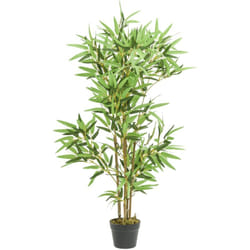Vidaxl - Albero Bambù Artificiale 552 Foglie 120 cm Verde