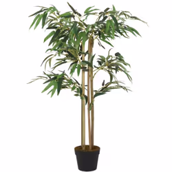 Questo albero di bambù artificiale sarà una scelta perfetta per abbellire il vostro ingresso, soggiorno o ufficio. Aspetto re ...