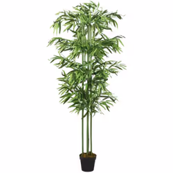 Questo albero di bambù artificiale sarà una scelta perfetta per abbellire il vostro ingresso, soggiorno o ufficio. Aspetto re ...