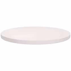 Piano Tavolo Rotondo Bianco Ø50x3 cm in Legno Massello di Pinocod mxl 130719 - Vista aggiuntiva 3