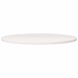 Piano Tavolo Rotondo Bianco Ø90x3 cm in Legno Massello di Pinocod mxl 130722 - Vista aggiuntiva 3