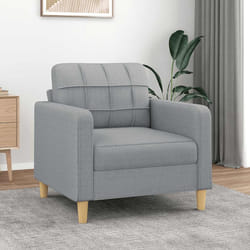 Poltrona Grigio Chiaro 60 cm in Tessutocod mxl 94667