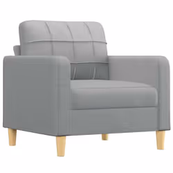 Poltrona Grigio Chiaro 60 cm in Tessutocod mxl 94667 - Vista aggiuntiva 2