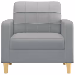 Poltrona Grigio Chiaro 60 cm in Tessutocod mxl 94667 - Vista aggiuntiva 3