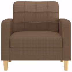 vidaXL Poltrona Marrone 60 cm in Tessuto - Vista aggiuntiva 3
