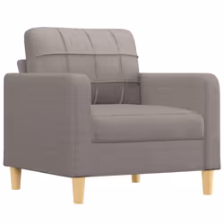 vidaXL Poltrona Tortora 60 cm in Tessuto - Vista aggiuntiva 2
