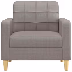 vidaXL Poltrona Tortora 60 cm in Tessuto - Vista aggiuntiva 3