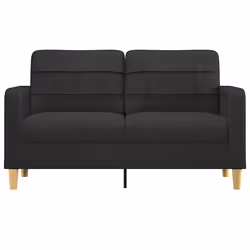 Divano a 2 Posti Nero 120 cm in Tessutocod mxl 78601 - Vista aggiuntiva 3