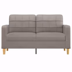 Divano a 2 Posti Tortora 140 cm in Tessutocod mxl 118639 - Vista aggiuntiva 3