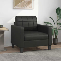 Poltrona Nera 60 cm in Similpellecod mxl 94665