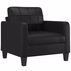 Poltrona Nera 60 cm in Similpellecod mxl 94665 - Vista aggiuntiva 2