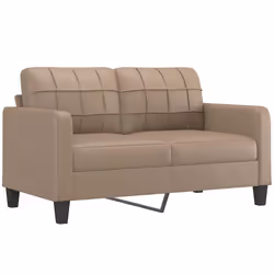 Divano a 2 Posti Cappuccino 140 cm in Similpellecod mxl 118635 - Vista aggiuntiva 2