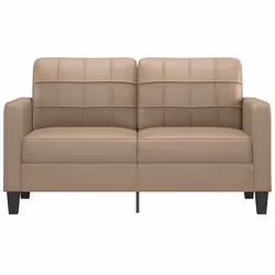 Divano a 2 Posti Cappuccino 140 cm in Similpellecod mxl 118635 - Vista aggiuntiva 3
