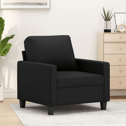 Poltrona Nera 60 cm in Similpellecod mxl 78868
