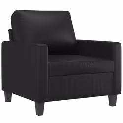 Poltrona Nera 60 cm in Similpellecod mxl 78868 - Vista aggiuntiva 2