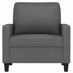 vidaXL Poltrona Grigio Scuro 60 cm in Tessuto - Vista aggiuntiva 3