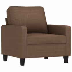Poltrona Marrone 60 cm in Tessutocod mxl 82744 - Vista aggiuntiva 2