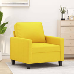 Poltrona Giallo Chiaro 60 cm in Tessutocod mxl 82745