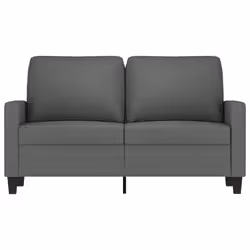 Divano a 2 Posti Grigio Scuro 120 cm in Tessutocod mxl 126540 - Vista aggiuntiva 3