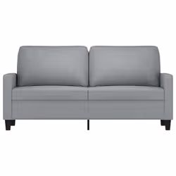 Divano a 2 Posti Grigio Chiaro 140 cm in Tessutocod mxl 130662 - Vista aggiuntiva 3