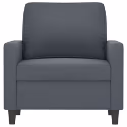 Poltrona Grigio Scuro 60 cm Vellutocod mxl 131117 - Vista aggiuntiva 3