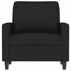 Poltrona Nero 60 cm Vellutocod mxl 83210 - Vista aggiuntiva 3