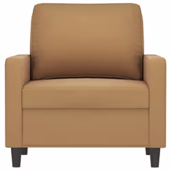 Poltrona Marrone 60 cm Vellutocod mxl 85539 - Vista aggiuntiva 3