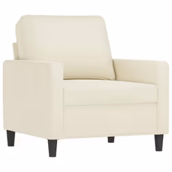 Poltrona Crema 60 cm Vellutocod mxl 109708 - Vista aggiuntiva 2