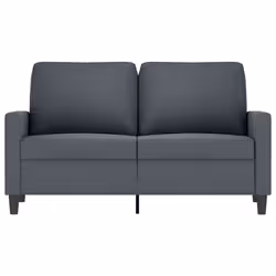 Divano a 2 Posti grigio scuro 120 cm in Vellutocod mxl 83235 - Vista aggiuntiva 3