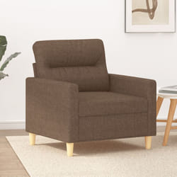 Vidaxl - Poltrona Marrone 60 cm in Tessuto 66281