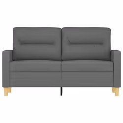 Divano a 2 Posti Grigio Scuro 120 cm in Tessutocod mxl 80732 - Vista aggiuntiva 3