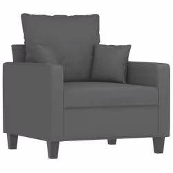 Poltrona Grigio Scuro 60 cm in Tessutocod mxl 130860 - Vista aggiuntiva 2