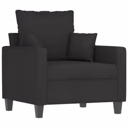 Poltrona Nera 60 cm in Tessutocod mxl 106862 - Vista aggiuntiva 2