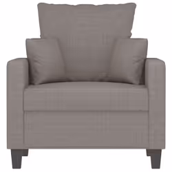 vidaXL Poltrona Tortora 60 cm in Tessuto - Vista aggiuntiva 3