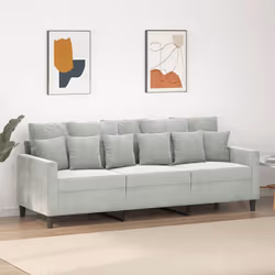 Questo divano a tre posti è il luogo ideale per chiacchierare, leggere, guardare la TV o semplicemente rilassarsi. È destinat ...