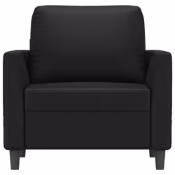 vidaXL Poltrona Nera 60 cm in Similpelle - Vista aggiuntiva 3