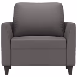 Poltrona Grigia 60 cm in Similpellecod mxl 107604 - Vista aggiuntiva 3