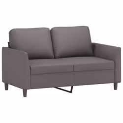 Divano a 2 Posti Grigio 120 cm in Similpellecod mxl 83673 - Vista aggiuntiva 2