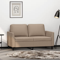 Divano a 2 Posti Cappuccino 140 cm in Similpellecod mxl 83217