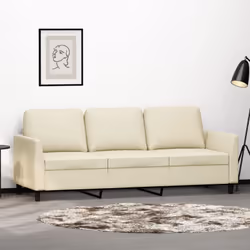 Questo divano a tre posti è il luogo ideale per chiacchierare, leggere, guardare la TV o semplicemente rilassarsi. È destinat ...