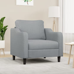 Poltrona Grigio Chiaro 60 cm in Tessutocod mxl 131205